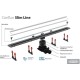 Κανάλι Ντουζiέρας Σιφών Confluo Premium Slim Line 650 65cm Ανοξείδωτο Χρωμέ